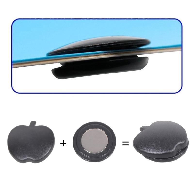 4 Pair Sports Number Holder Strong Magnet Clasps Fast Fixing Prevents Fabric Damage During Competitions