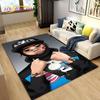 Hip Hop Art Rapper Legend Star Area Rug Large,Carpet Rug for Living Room Bedroom Sofa Doormat Decoration,Kids Non-slip Floor Mat