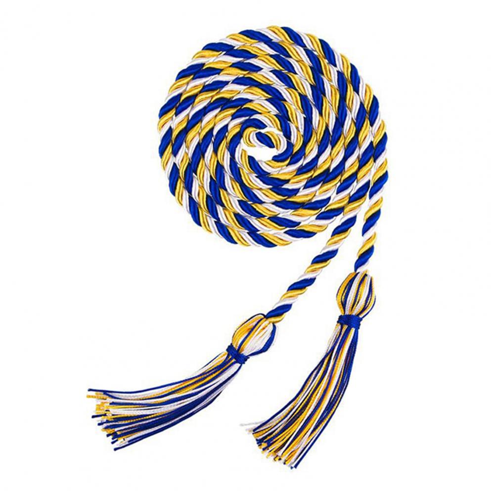 Academic Honor Cord Graduation Honor Cords 67 Inch Braided Tassel Cords for College Graduates National Honors Ceremony