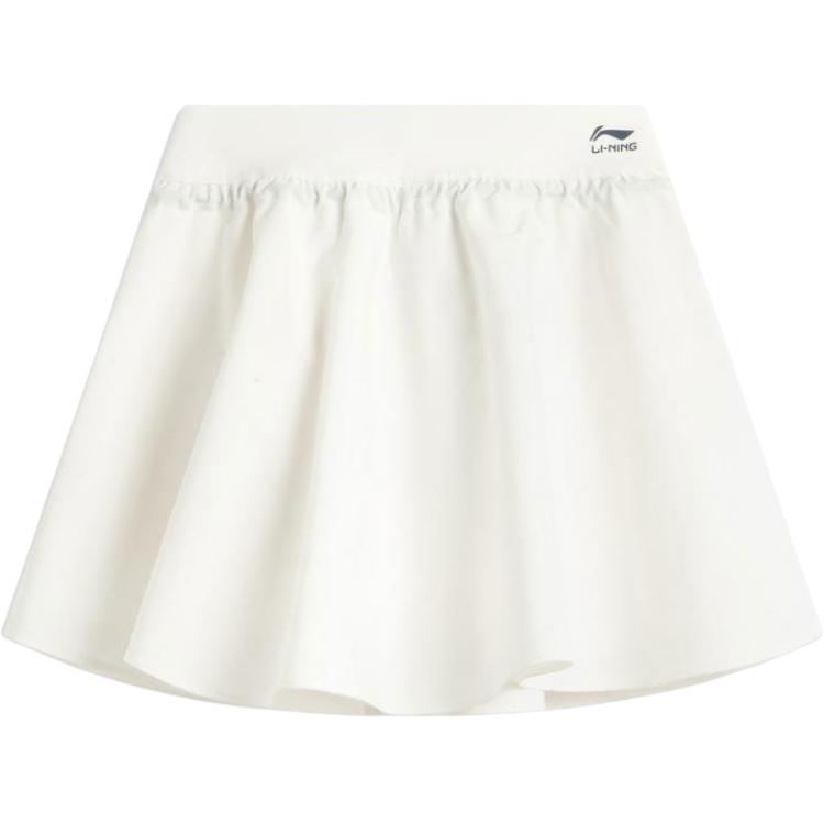 Li Ning Letter Mid Waist Breathable Versatile Casual Skirt Women skirts AKSV616-1