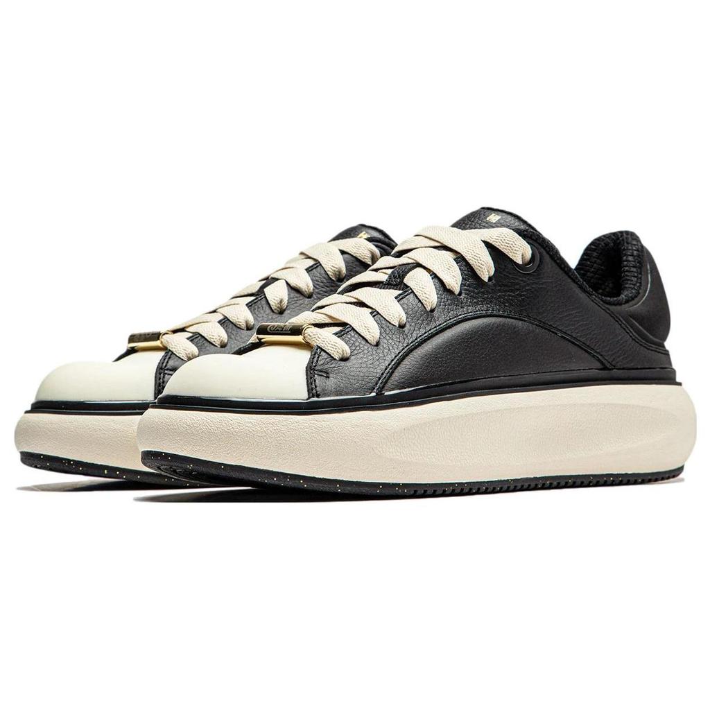 Li Ning Yun You C4D Slip Resistant Abrasion Resistant Low top Casual Shoes Men's Black AZGU037-2