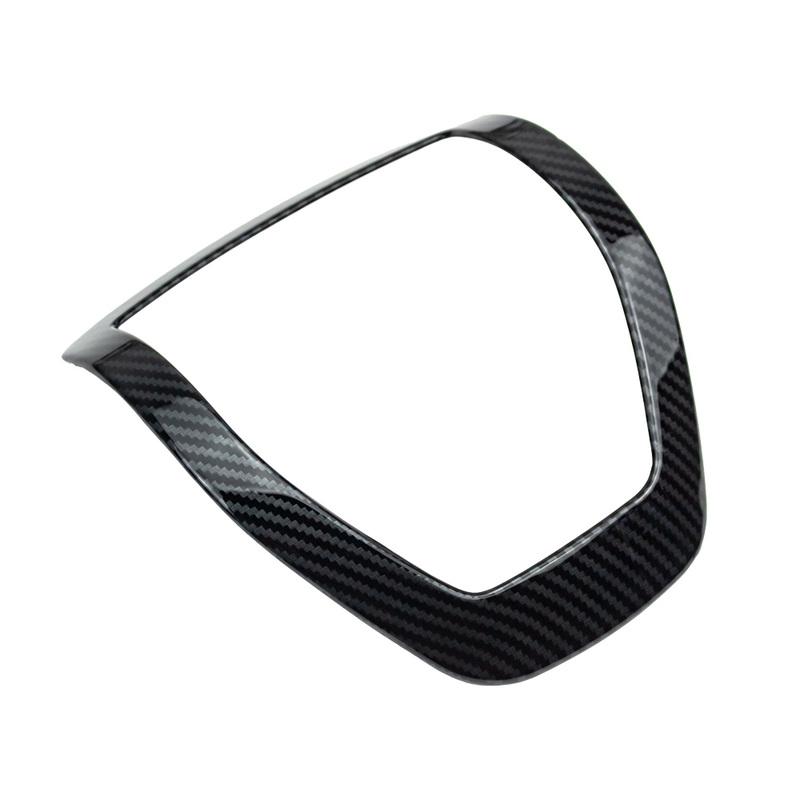 Steering Wheel Frame Cover Kit for Ford Ranger Everest Endeavour 2015- ABS Carbon Fiber Color Decorator