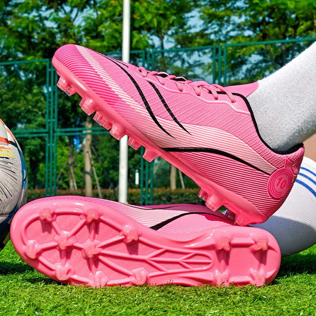 New Professional Football Shoes Men and Women Teenagers TF Broken Nails AG Long Nails Lightweight Wear-resistant Competition Training Shoes