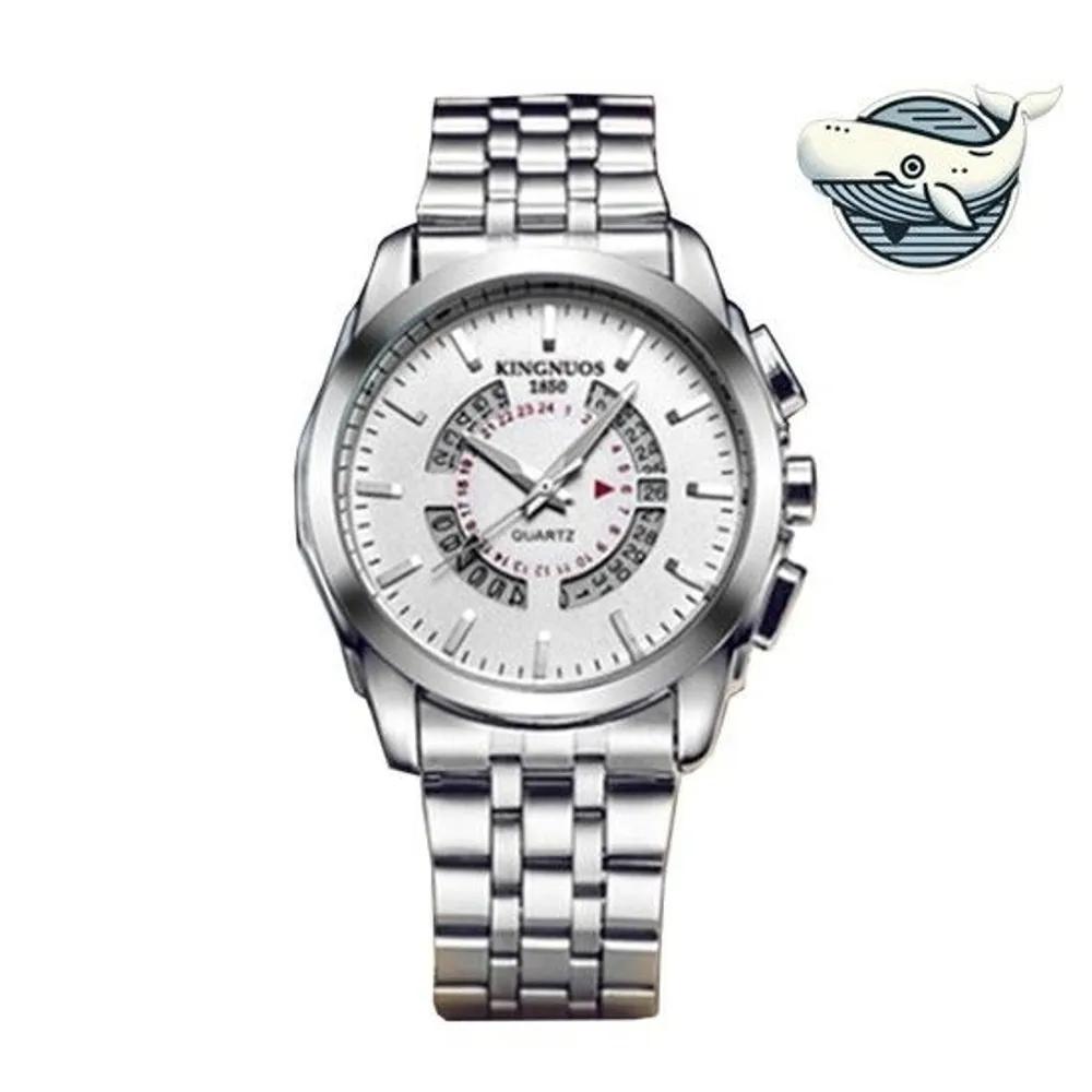 Luxury watch metal wristwatch men s ornament luxury wristwatch men s watch men s watch fashion watch Leather Braun