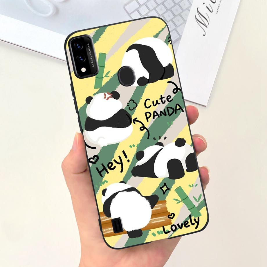 For ZTE Blade A51 A71 2020 Phone Case ZTE Blade A7020 A7s Back Cover Stylish Pattern Soft Silicone TPU Coque Funda Panda Housing