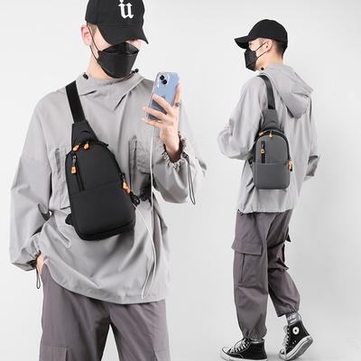 Neuer Trend Herren Brusttasche Mode Lässig Umhängetasche Multifunktional Wasserdicht Crossbody Tasche Bauchtasche