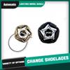 1Pair Automatic Shoelaces Without Ties Swivel Buckle Elastic Laces Sneakers Adult Kids Tennis No Tie Shoe Laces Shoe Accessories