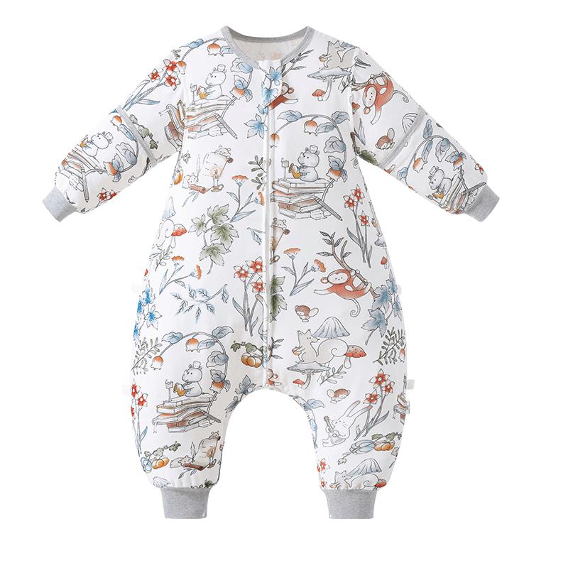 Baby Friend Bamboo Cotton Anti-Kick Summer Sleeping Bag 100