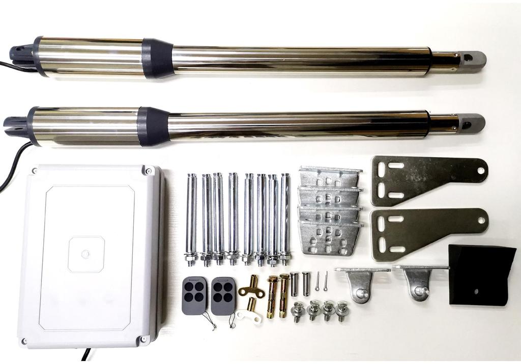 Premium 150kg Stainless Steel Swing Gate Opener for Small Gates and Double Swing Doors