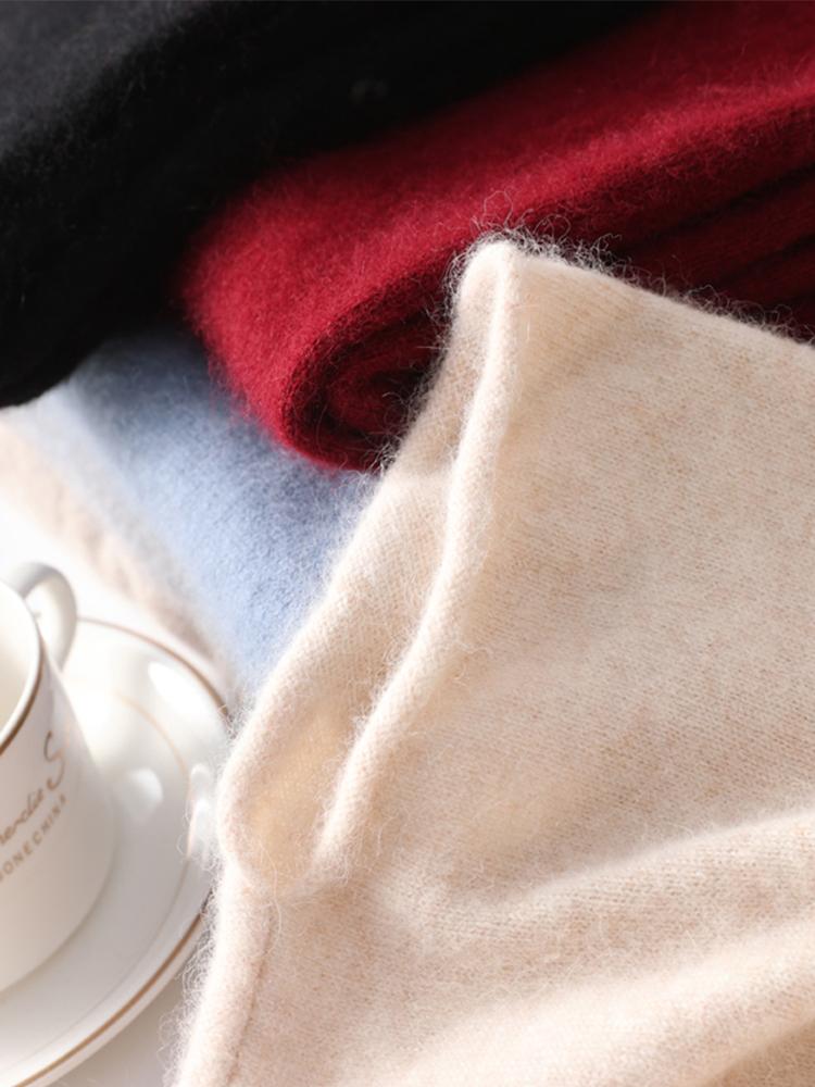 Tendência Xale Envoltório Cachecol Dois Propósitos 100% Lã Mulheres Tricotado Acessórios Capa Casual Cachecóis Macios Quente Cappa Aconchegante Moda Mantos