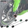 Front Axle Slider For Kawasaki Ninja ZX4R ZX4RR ZX25R Front Spindle Bobbins Wheel Fork Crash Protector Guard Pad ZX-25R ZX-4R