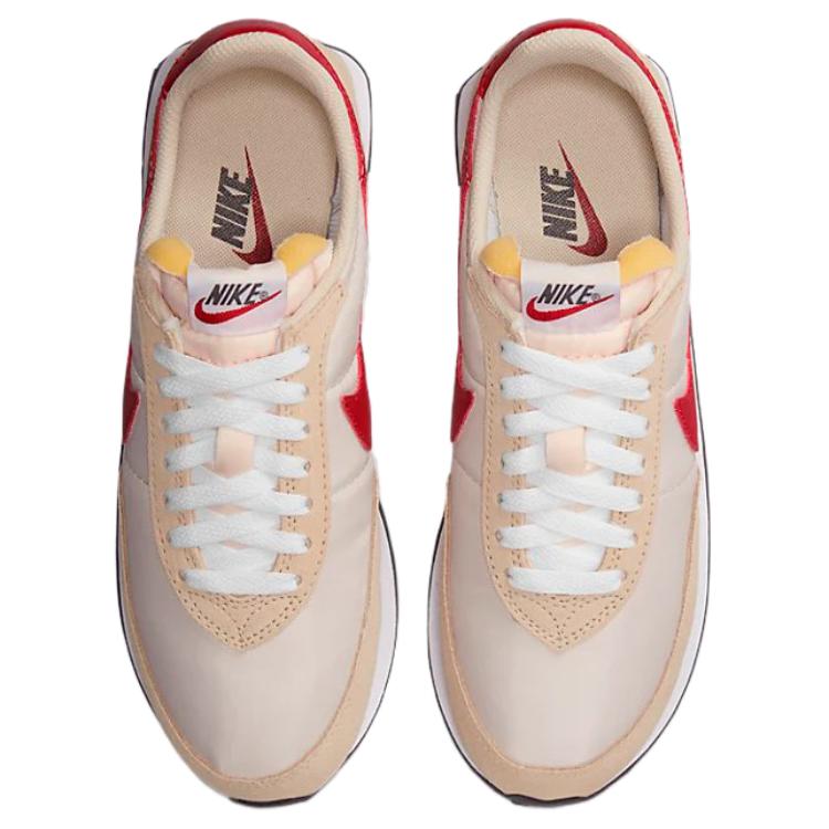 Nike Waffle Trainer 2 Comfortable Versatile Lifestyle Casual Shoes Women Sneaker Light-Brown DA8291-201