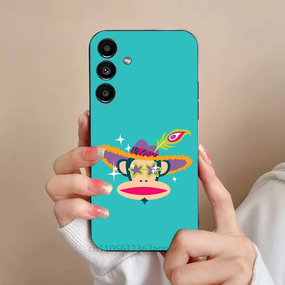 

monkey Funny P-Paul F-Frank Phone Case For Samsung Galaxy S21 22 23 24 S25 Ultra PlusS20 FE S10 Plus Cover Funda SamsungS24ULTRA
