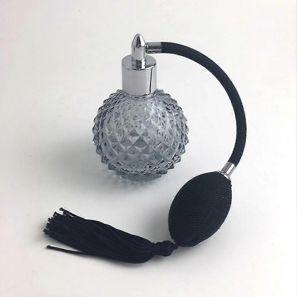100ml Clear Crystal Perfume Bottle Long Spray Tassels Atomizer Pump Refillable Glass Bottles