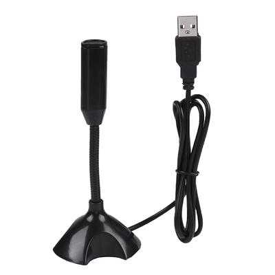 Mini Condenser USB 2.0 Microphone Flexible Desktop Stand Mic for PC Laptop