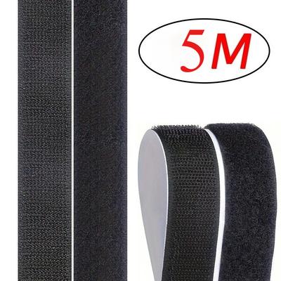 1-5M Velcros Self Adhesive Hook and Loop Tape Fastener House Diy Magic Tap Auto Double Sided Roll Strong Glue Home Strap Strips