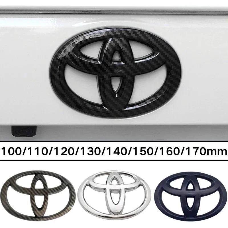1pc Car Logo For Toyota Car series Corolla Camry RAV4 Front Head Grill Hood Bonnet Emblem Rear Tail Bumper Trunk Boot Mark Badge