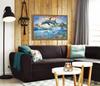 APPLEONE 1000-894 Dolphin Parade (Adrian Chesterman) Marine Art 1000-Piece (75 X 50 Cm) Jigsaw Puzzle Made In Japan