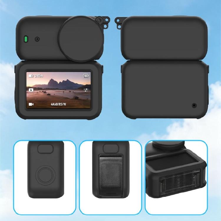 AntiCollision Camera Case Silicone Shell Shockproof Construction Scratch Resistant Surfaces Easy Access Controls