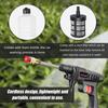 60BAR Cordless High Pressure Car Washer Spray Water Gun Wireless High Pressure Car Wash Water Gun Washer Self Priming Sustain