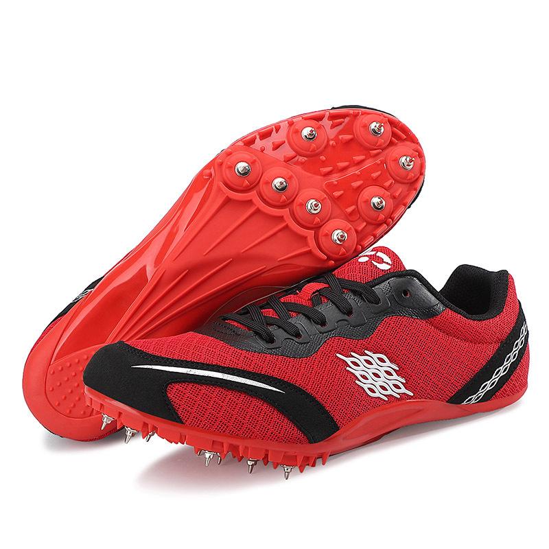 New spring and summer sports shoes for boys and girls, track shoes, metal spikes, running shoes, training shoes