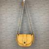 GUESS Leather Shoulder Bag Brown Small Elegant Design(USED)