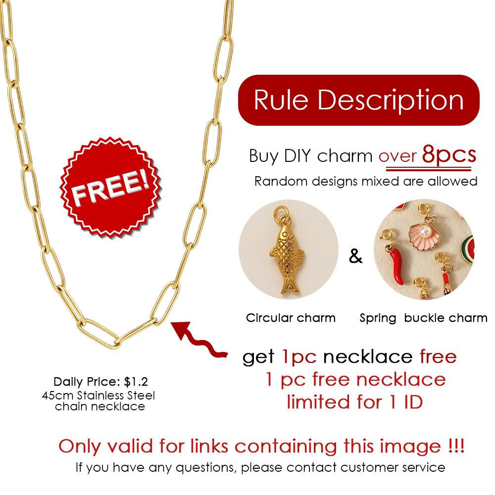 Colorful Ocean Snail starfish turtle shells Charm For Women Stainless steel Gold Color Pendant Bracelet DIY Making Jewelry
