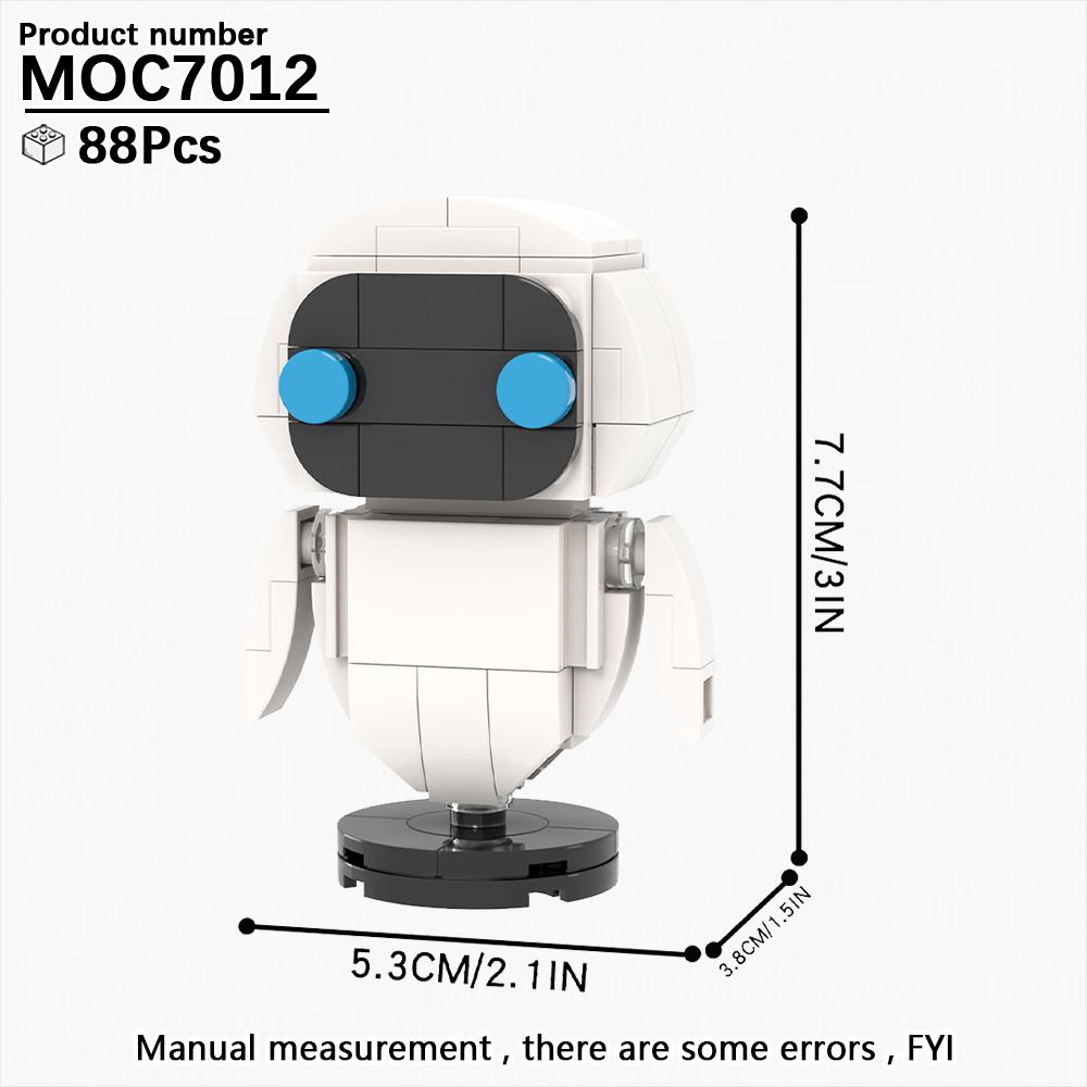 

MOOXI Various Cartoon Movie SpongeBobed Stitched BrickHeadzed MOC Brick Model Kit DIY Children Toy Building Block Set Adult Gift