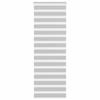 VidaXL Store Zèbre Gris Clair Largeur Du Tissu 80,9 Cm Polyester, Store Enrouleur Zébré, Store Zébré Pour Fenêtre, Store 4014466