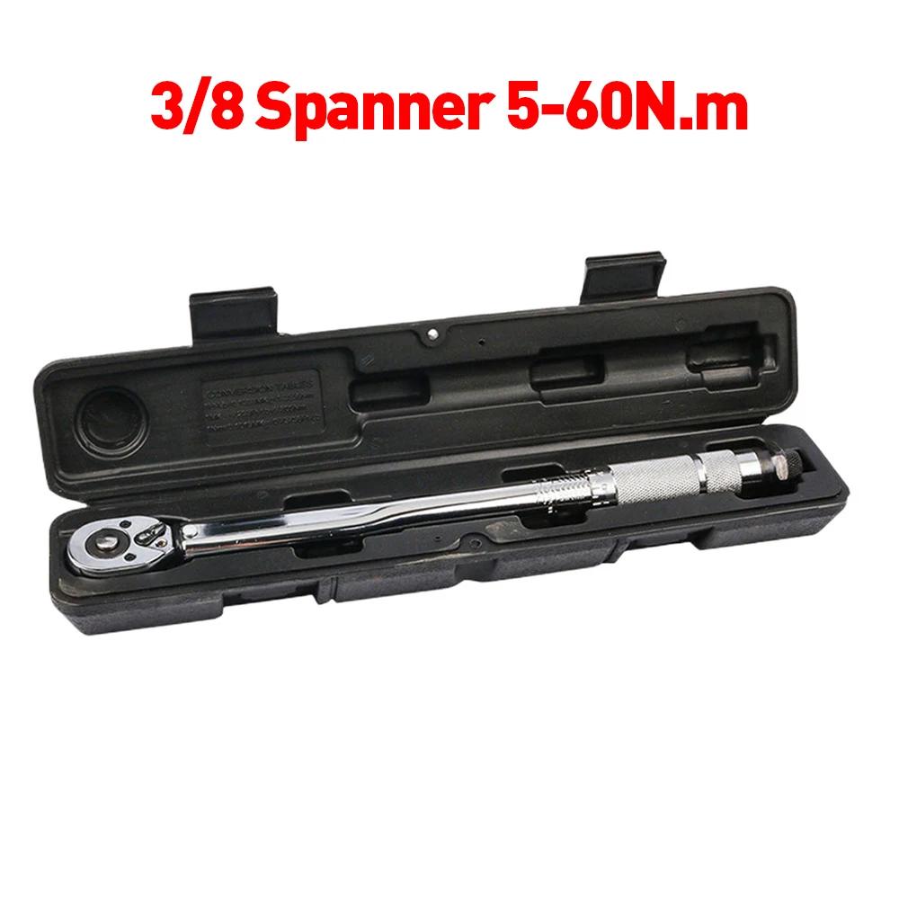 Ratchet Torque Wrench Square Drive 10-150N.m Reversible Ratchet Key 1/2 Inch Adjustable Torque Spanner Precise Preset Hand Tool