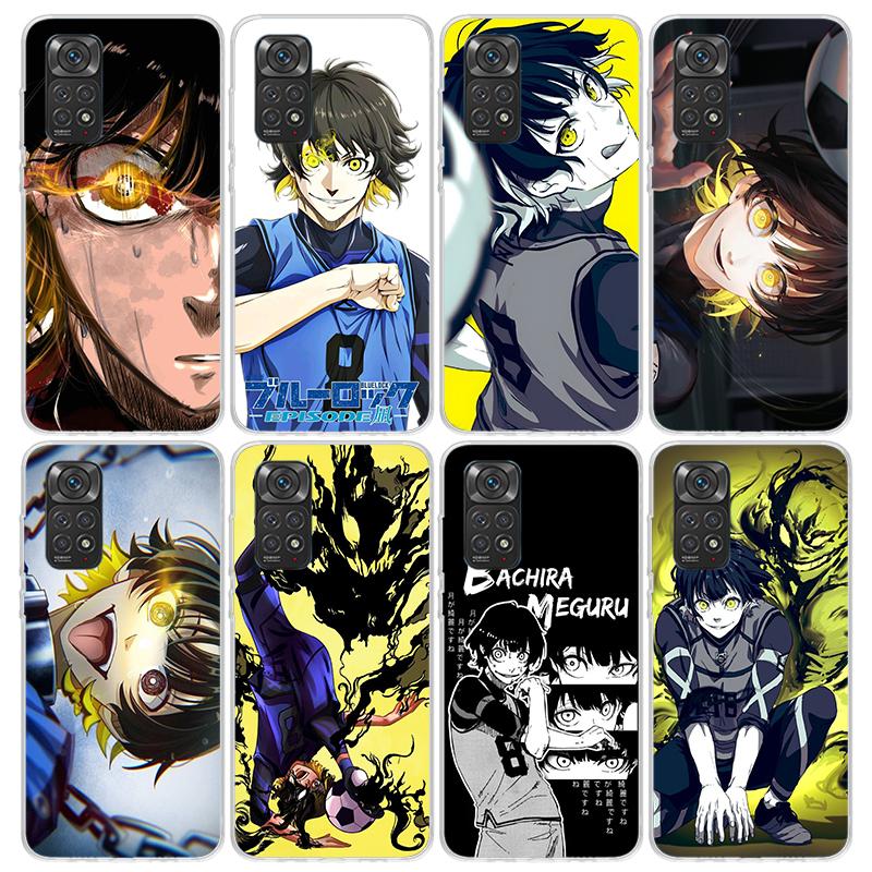 Blue Lock Bachira Meguru Phone Case For Xiaomi Redmi Note 15 14 14S 13 12S 12 Pro Plus 11S 11 10S 10 4G Cover 11E 11T 5G Print F