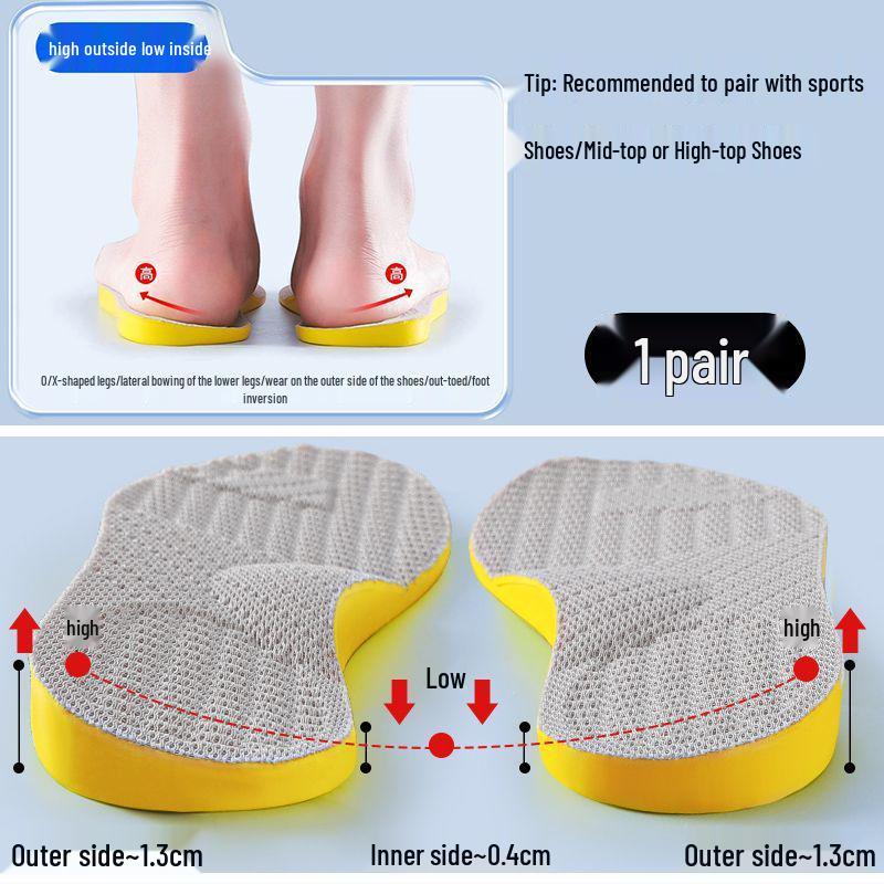 

Adult & Children s Orthopedic Leg Correction Insoles for Toe and Foot Alignment 43-45