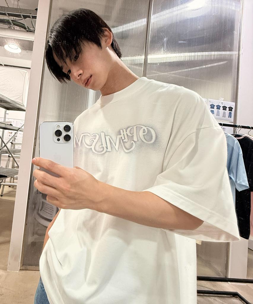 Matile Optimism Oversized T-Shirt / White