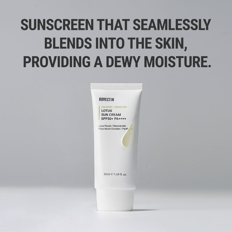 [Rovectin] Calming Lotus Sun Cream 50ml