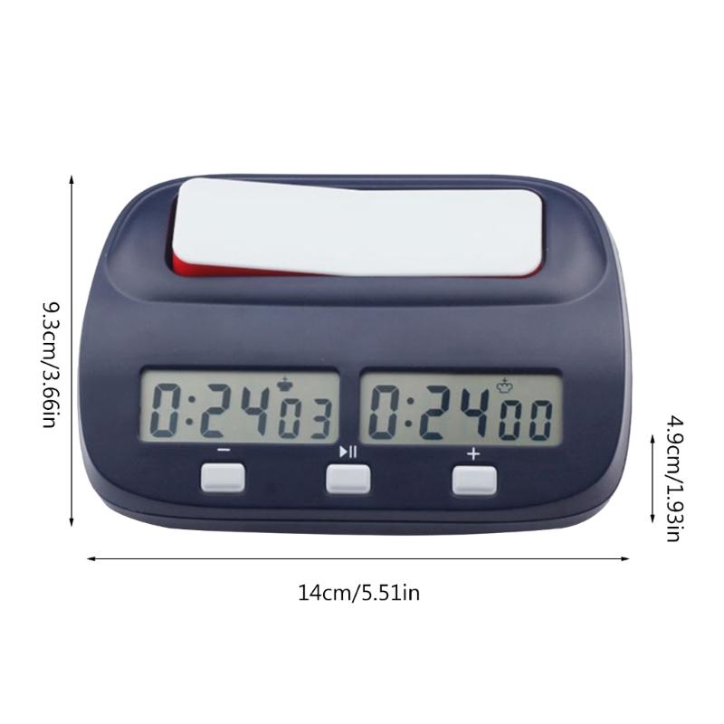 Digitale Schachwettkampf Zähl- und Countdown-Schachspiele Elektronischer Alarm-Timer