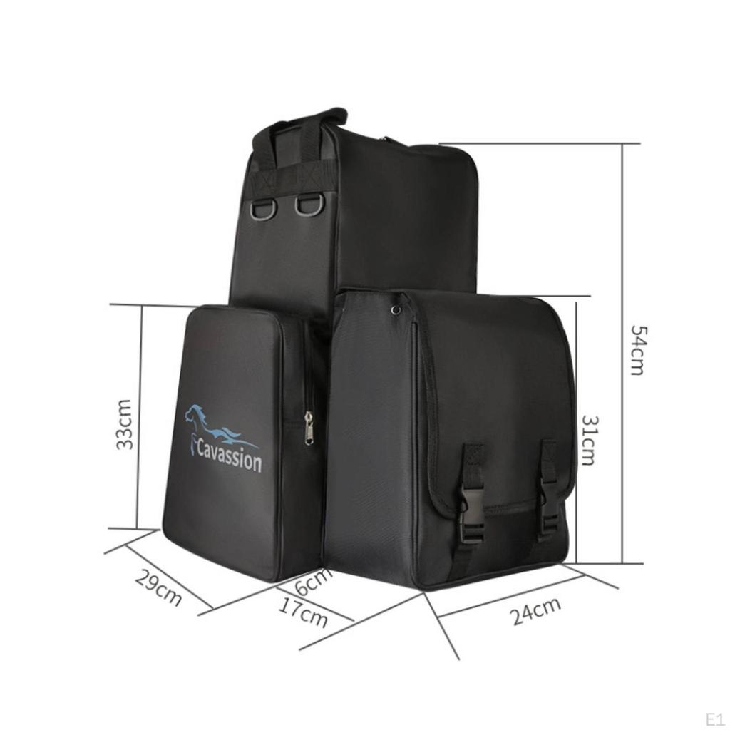 Tack Bag Large Capacity Equestrian Boot for Equestrians, Travel, Stable