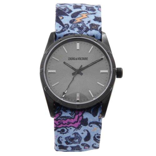 [Zadig & Voltaire] Zadig & Voltaire FUSION Unisex Fabric Watch ZVF206 none