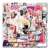 55Pcs A Sign Of Affection Graffiti Stickers Luggage Water Cup Stationery Mobile Phone Laptop Refrigerator Decoration Diy Decals