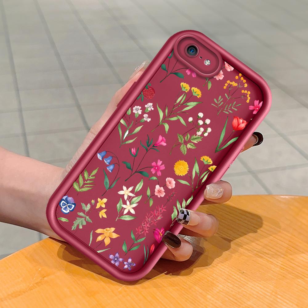 Soft Silicone Square Ladder Printing Pattern Phone Casing Full Cover Camera Shockproof Protection Rubber Case for iPhone Infinix Tecno OnePlus