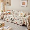 Four Seasons Universal Chenille Cute Bear Sofa Cover Towel Anti-Scratching Sofa Cover Dust-Proof All-Inclusive Cover Blanket Cushion