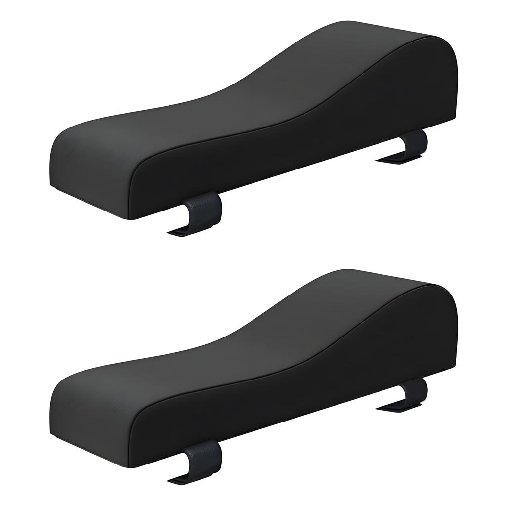 2Pack Ergonomic Armrest Cushion Pad | Gel-Infused Memory Foam Support | Universal Fit for Office Gaming Wheelchair Chairs