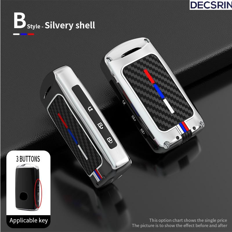 Zinklegierung Autoschlüsselhülle Abdeckung Schutzhülle Schlüsselanhänger Für Mazda 3 Alexa CX4 CX5 CX-5 CX8 CX-30 CX30 2019 2020 Fernbedienungsschlüssel Schutz