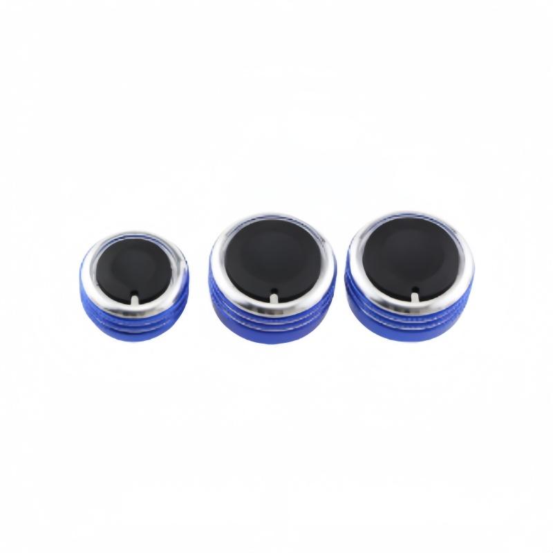 3Pcs/Set Air Condition Heat Control Switch Knob AC Knob for VW Jetta MK6 Bora Golf 5 Tiguan Touran Passta B6 B7 Skoda Octavia