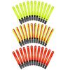 12Pcs Tree Marker with Clip Hunting Reflector High Visibility Trail Markers Reflective Trail Marking Ribbon Trail Tape