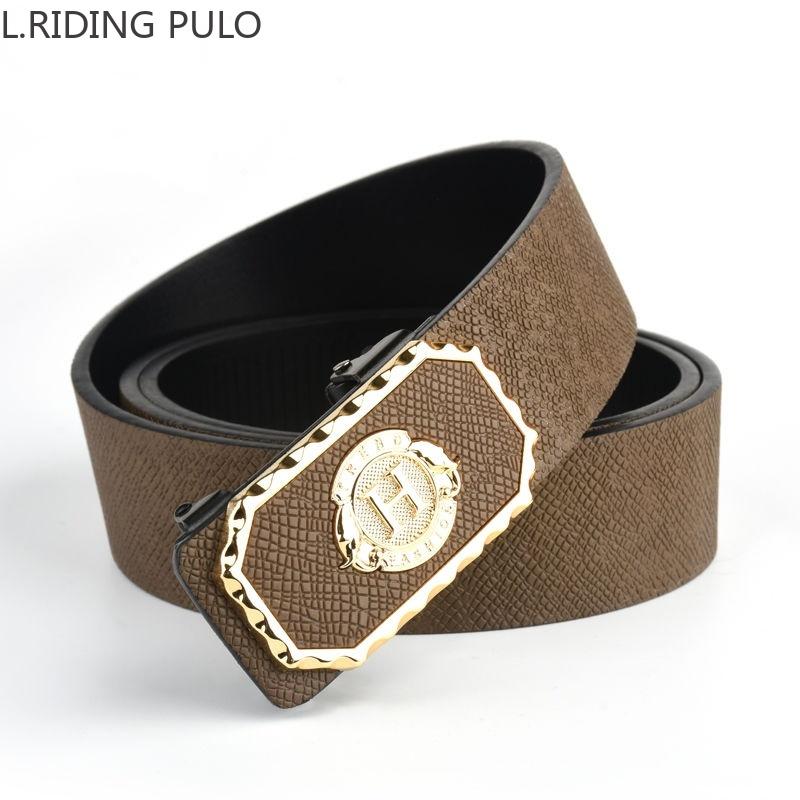 Men's Belt Business Versatile Fashionable Toothless Underwear Automatic Buckle Belt