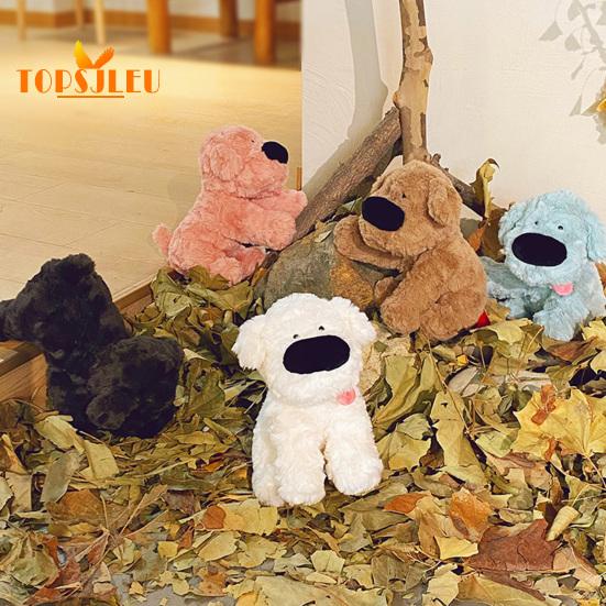 Plyšová hračka s velkým nosem, zatahovací jazyk, roztomilý výraz, plyšový pes, dětský společník, dárek k narozeninám, domácí dekorace