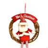 Christmas Wreath Door Hanging Garland Party Decorations for Indoor