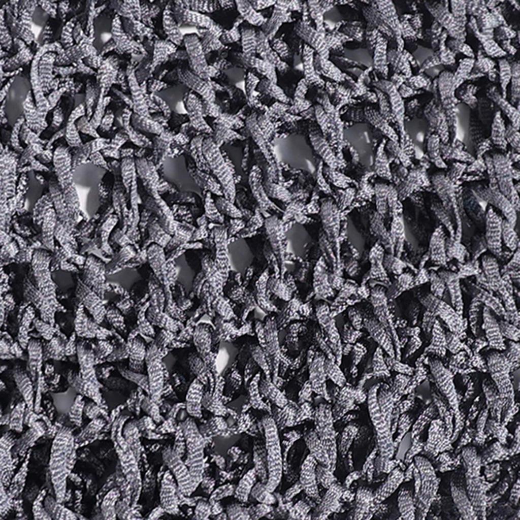 Mesh Crochet Hair Net Beanie Decorative Lightweight Comfortable Crocheted Cap Knit Hairnet