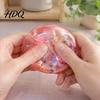 Stress Relieving Gadget Ocean Theme Relief Ball Soft Shapeable Ball Sensory Toy Pinchable Balls No Rebound Transparent Squeeze Toy for Anxiety