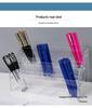 Acrylic Pen Holder Display Stand for Stationery and Pencils